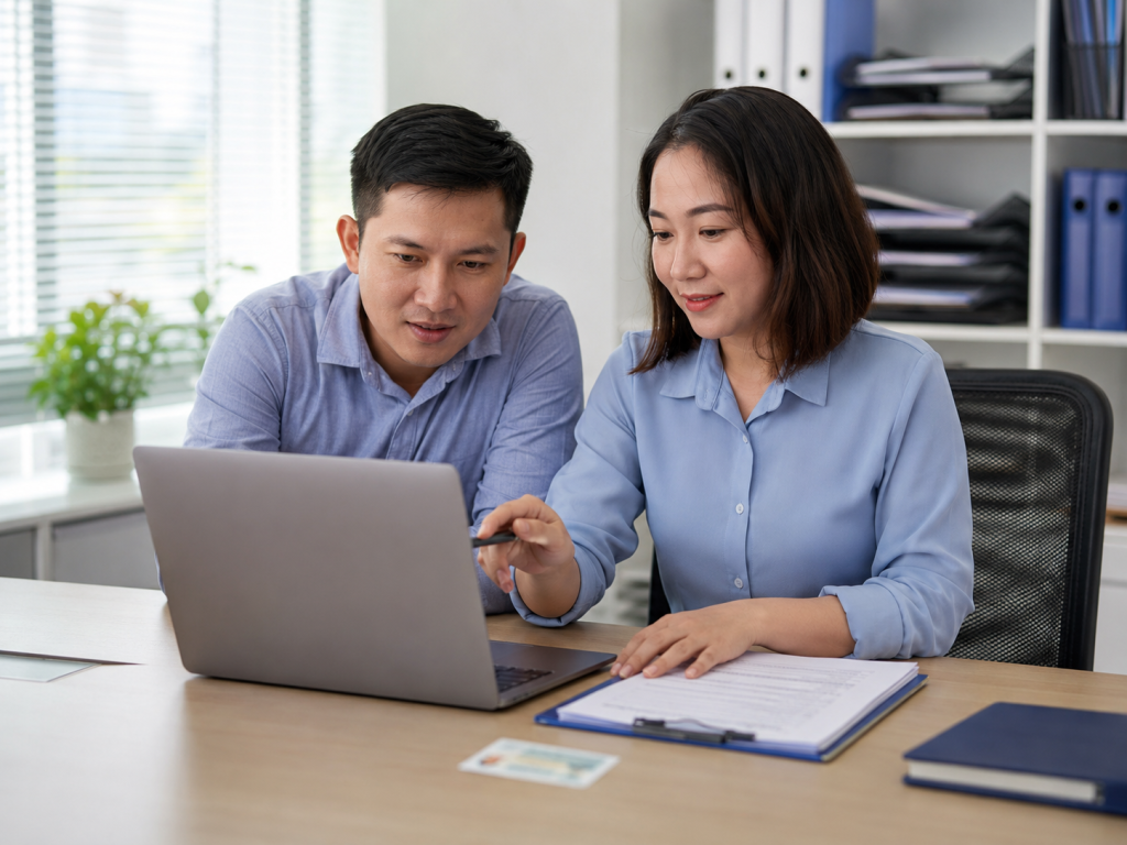 Người lao động kiểm tra thông tin BHXH bằng CCCD