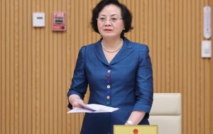 Phó Thủ tướng Phạm Thị Thanh Trà phát biểu về rà soát và hoàn thiện hệ thống vị trí việc làm năm 2026.