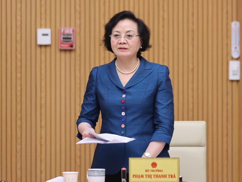 Phó Thủ tướng Phạm Thị Thanh Trà phát biểu về rà soát và hoàn thiện hệ thống vị trí việc làm năm 2026.