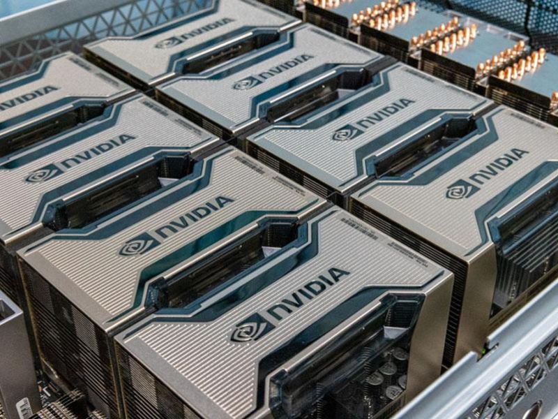 Các bộ xử lý đồ họa NVIDIA được sử dụng trong hệ thống tính toán hiệu năng cao.