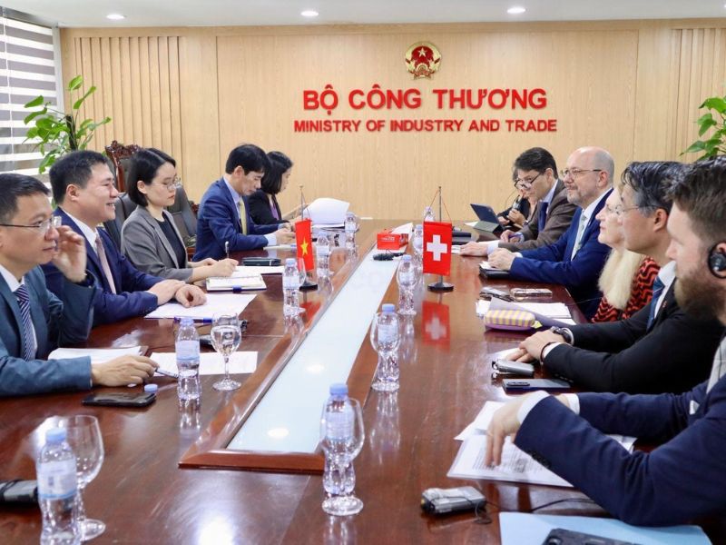 Hợp tác đầu tư Việt Nam Thụy Sĩ thúc đẩy quan hệ kinh tế với EFTA